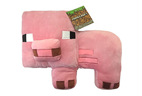 Minecraft Pig Pillow